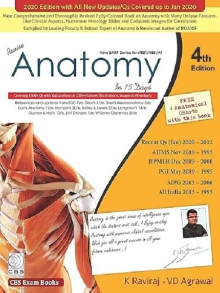 Anatomy (New SARP Series For NEET/NBE/Al) 4th Edition