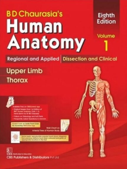 BD Chaurasia’s Human Anatomy 8th Edition Volume 1 Upper Limb And Thorax