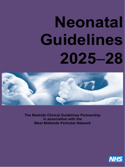 Neonatal Guidelines 2025-28