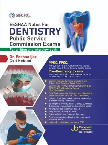 EESHAA Notes For DENTISTRY Public Service Commission Exams
