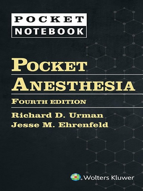 LWW - Pocket Anesthesia (Pocket Notebook)