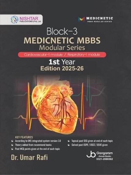 Block-3 MEDICNETIC MBBS Modular Series 1st Year Edition 2025-26