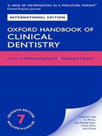 Oxford Handbook of Clinical Dentistry 7th Edition