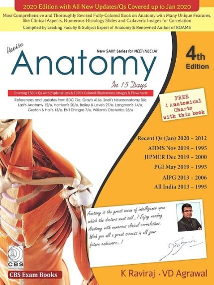 Anatomy 4th Edition By K Raviraj