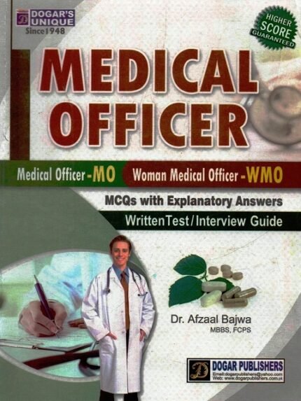 Medical Officer MCQs Guide For MO WMO