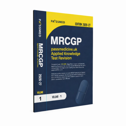 MRCGP passmedicine.uk Test Revision 2026-27 VILLIME PASEMED 1 VOLUME-1 Applied knowledge